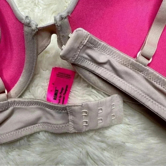 La Senza Remix Push  Up Plunge Bra Light Pink Size 34C - Picture 7 of 16